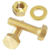 Brass Set Screws, Hex Nuts & Washers