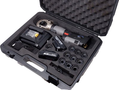 Battery Powered Hexagon Crimping Tool 10.0 to 300.0mm2