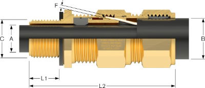 CCG UNITEx-D Technical Drawing