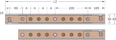 Single Disconnecting Earth Bars