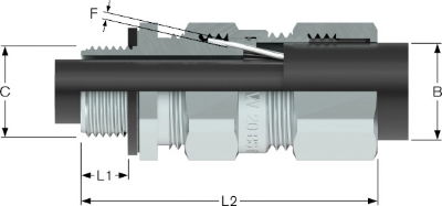 Aluminium IP66 CW Glands