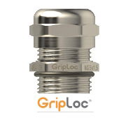 Brass GripLoc Glands Metric - Long Thread