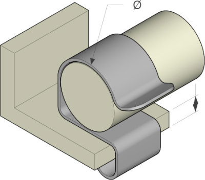 Girder Clips for Single Cable