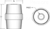 Barrel insulators and assemblies